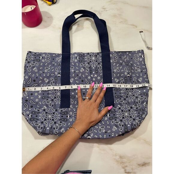 Victorias Secret PINK canvas tote bag - Picture 3 of 12